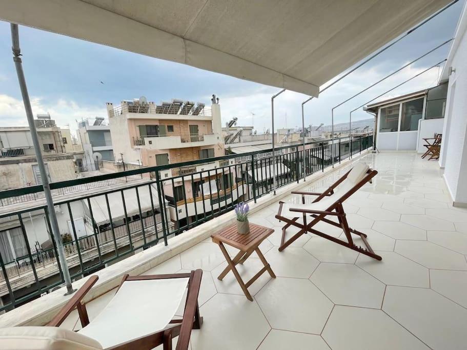 Amazing Top-Floor Oasis Daire Atina Dış mekan fotoğraf