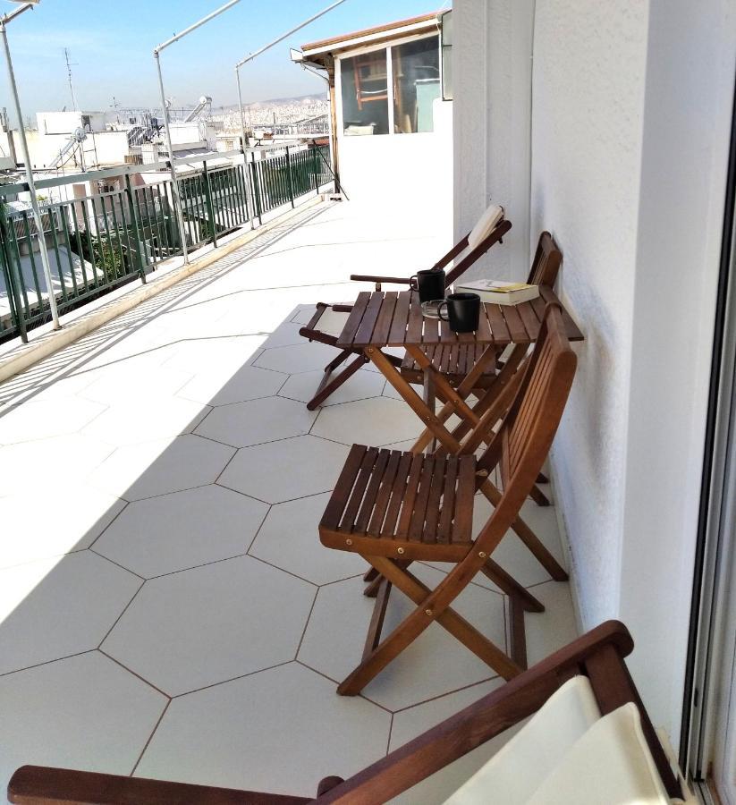 Amazing Top-Floor Oasis Daire Atina Dış mekan fotoğraf